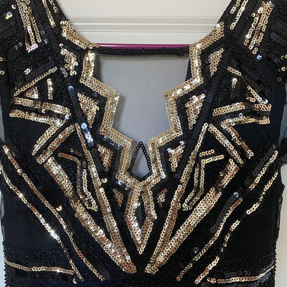 NWT Black sequin dress - Picture 4 of 4